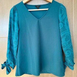 Ann Taylor Teal Blouse - XXSP